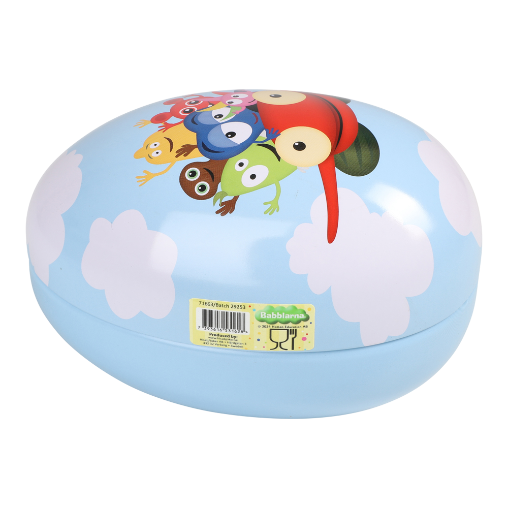 Påskägg i Plåt Babblarna