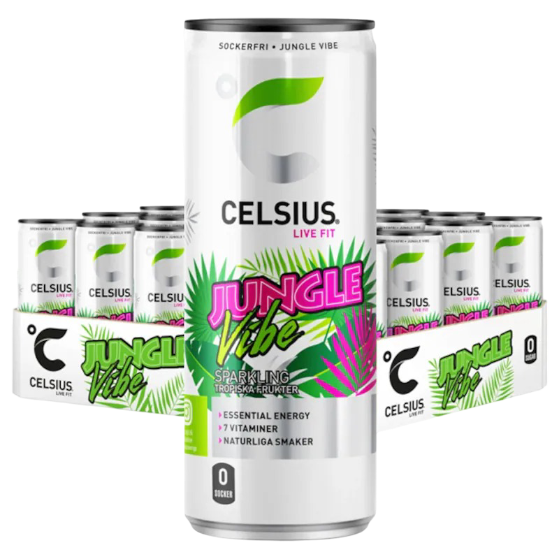Celsius Jungle Vibe 24 x 330 ml