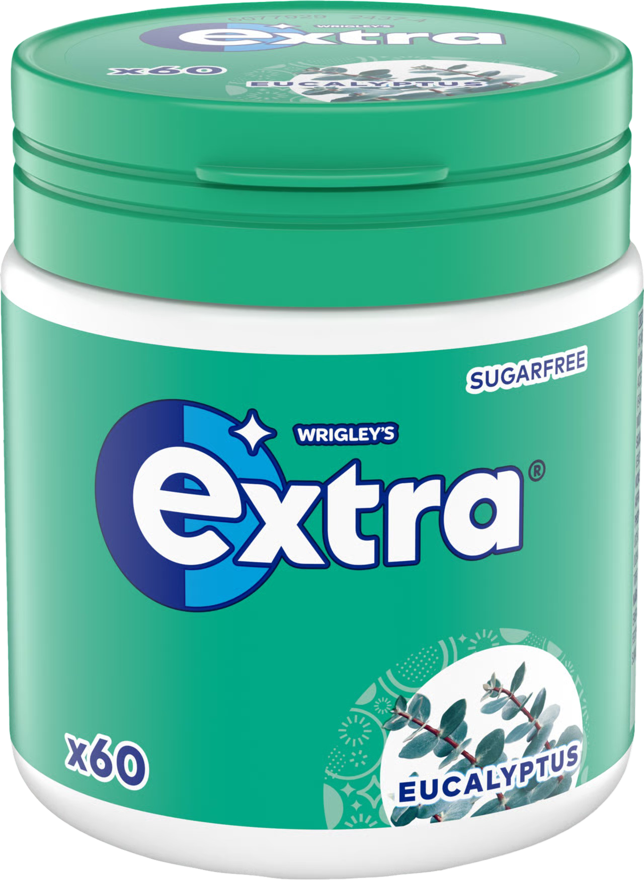 Extra Eucalyptus Tuggummiburk 84 g