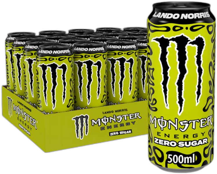 Monster Energy Lando Norris Zero Sugar 24 x 500 ml