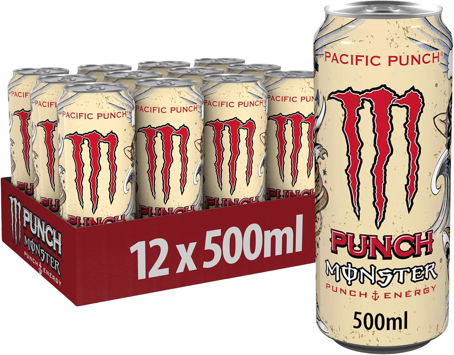 Monster Energy Pacific Punch 12 x 500 ml