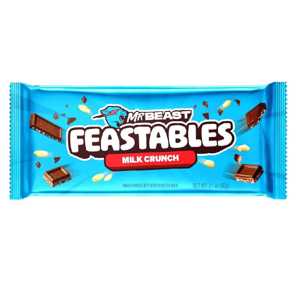 Mr Beast Feastables - Milk Crunch 60 g