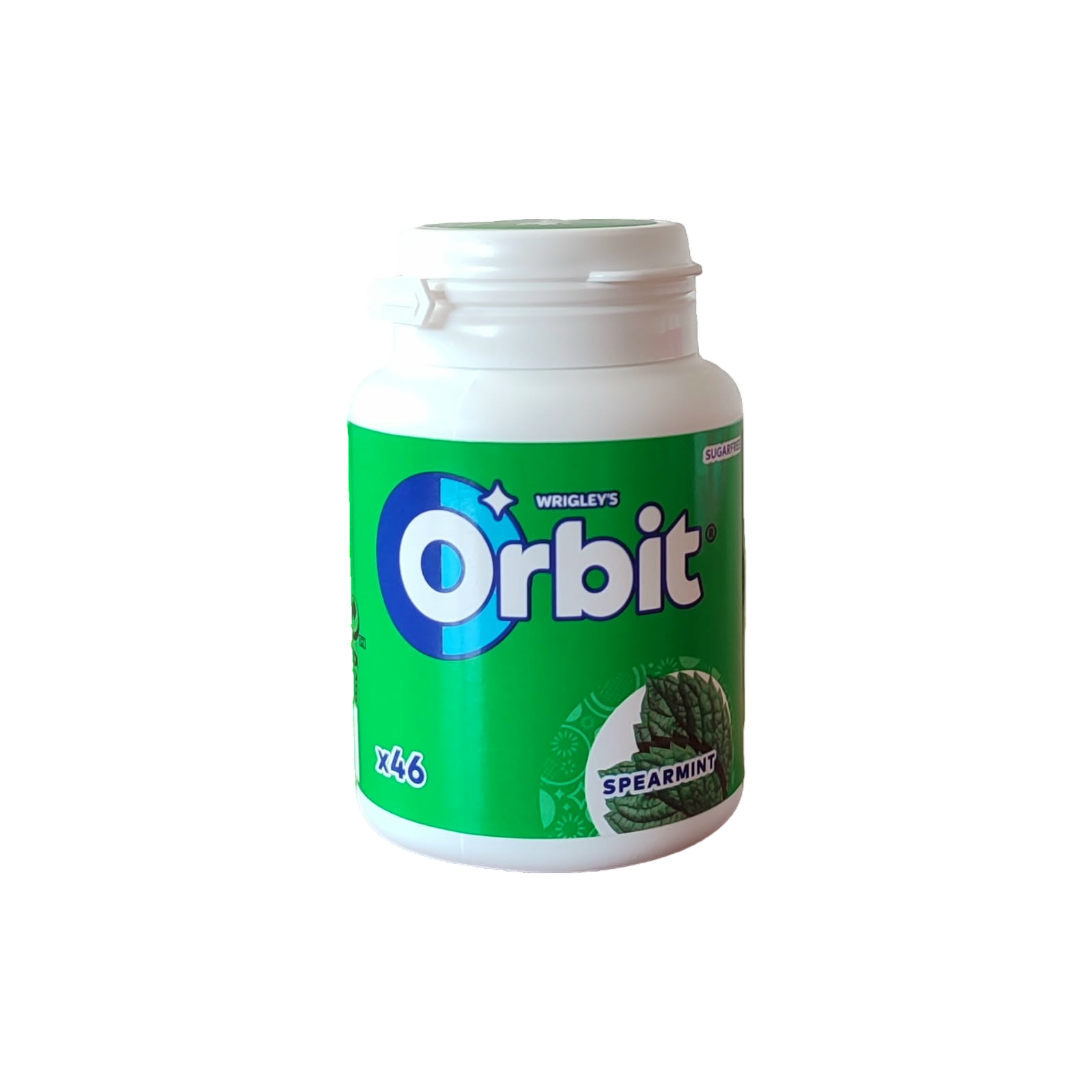 Orbit Spearmint Sugarfree Tuggummiburk 64g