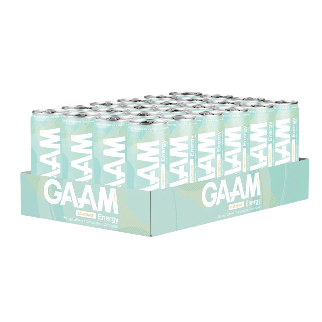GAAM Energy Lemonade 330 ml 24-pack