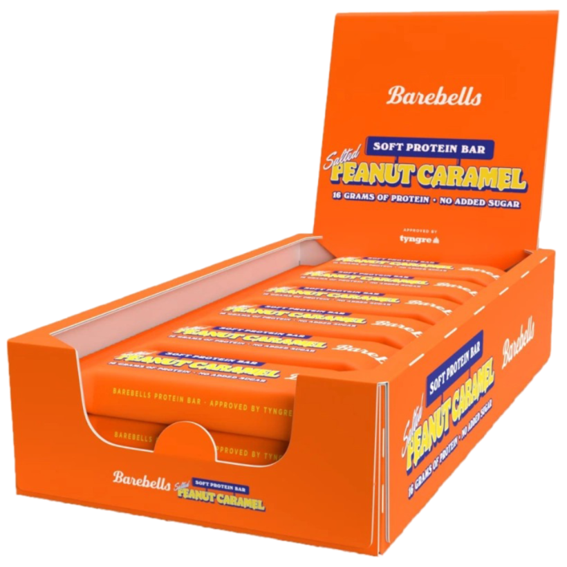 Barebells Protein Bar Salted Peanut Caramel 55 g 12-Pack