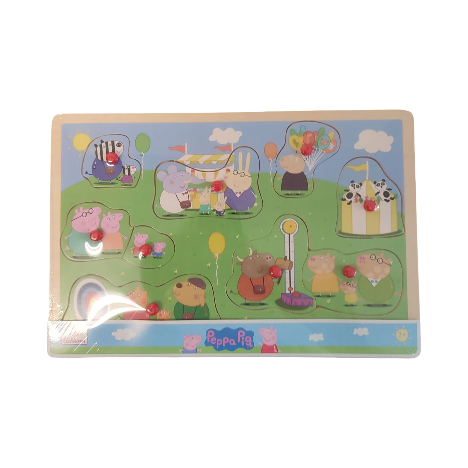 Greta Gris Knoppussel Marknad