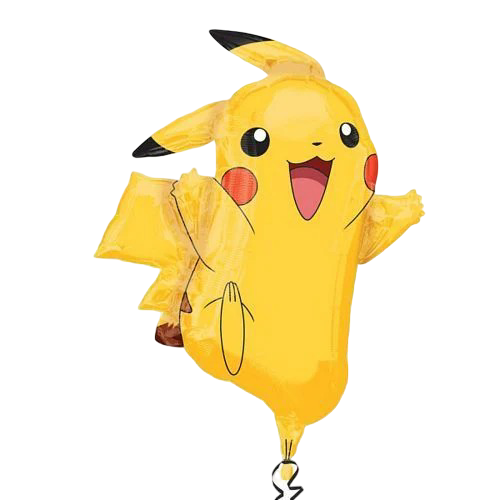 Pokémon Folieballong - Pikachu - 62 x 78 cm