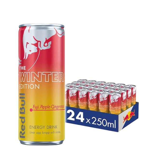Red Bull The Winter Edition Fuji Apple-Ginger 24 x 250 ml