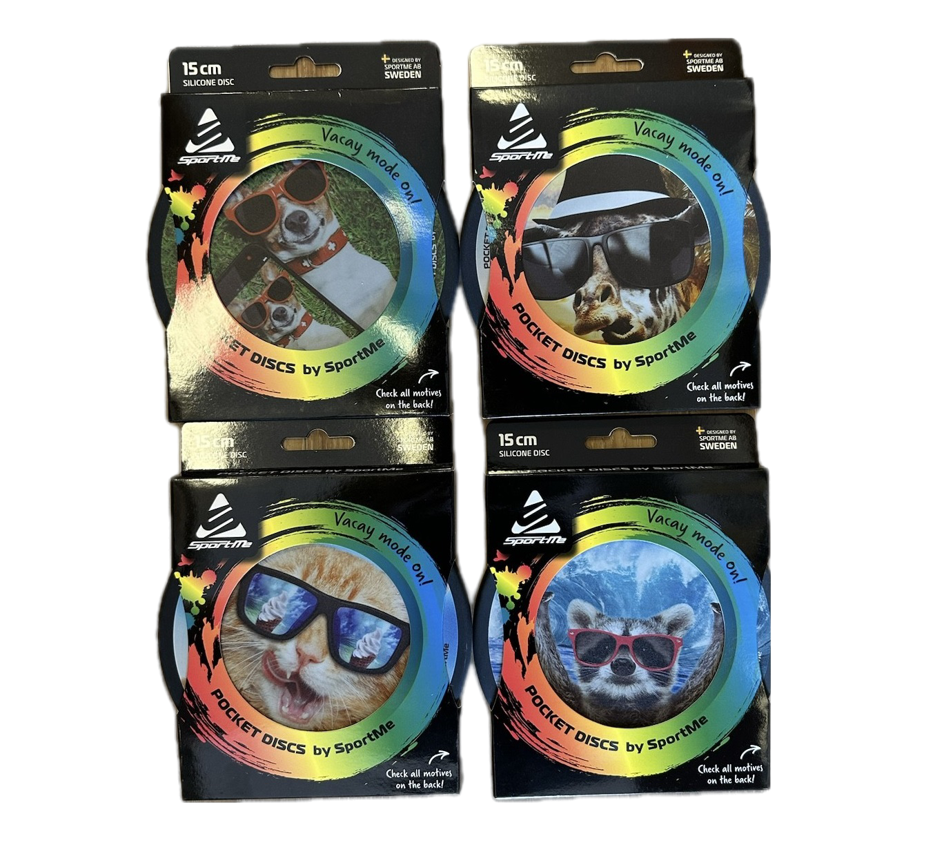 SportMe Pocket Disc 15 cm 4-pack