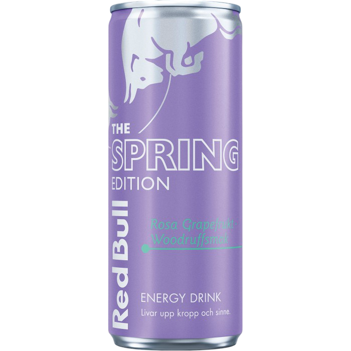 Red Bull The Spring Edition Rosa Grapefrukt & Woodruffsmak 250 ml
