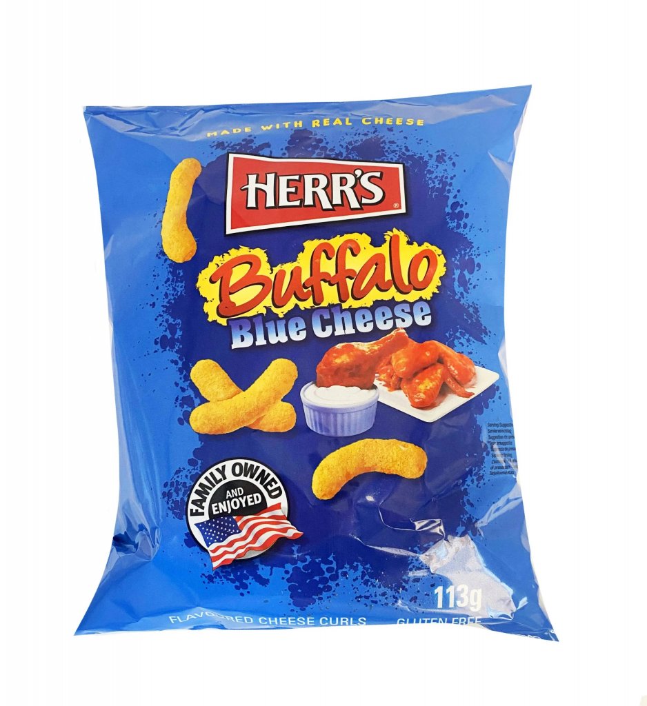 Herr's Buffalo Blue Cheese Curls 113 g