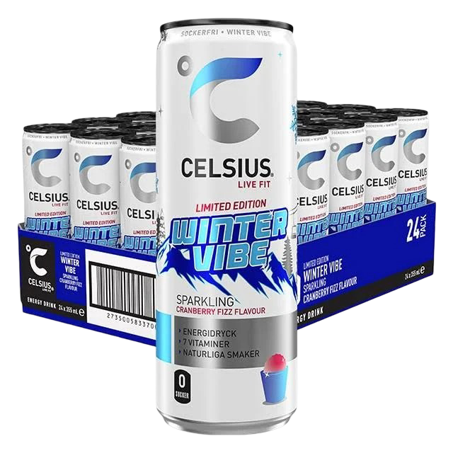 Celsius Winter Vibe 24 x 355 ml