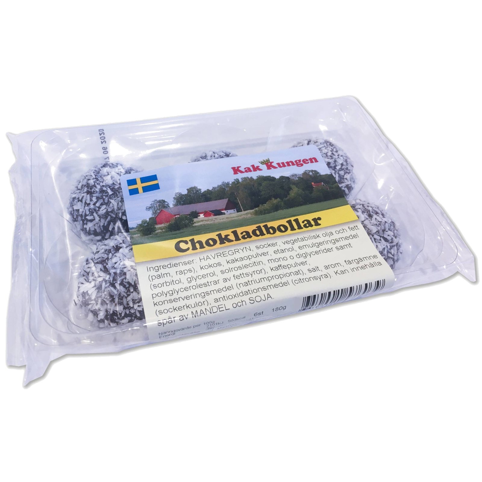 Chokladbollar 180 g
