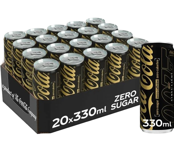 Coca-Cola Zero Koffeinfri 20 x 330 ml