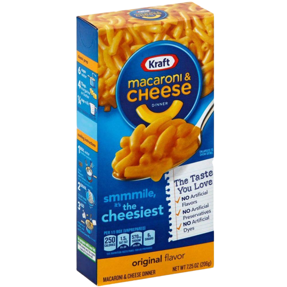 Kraft Macaroni & Cheese Dinner 206g
