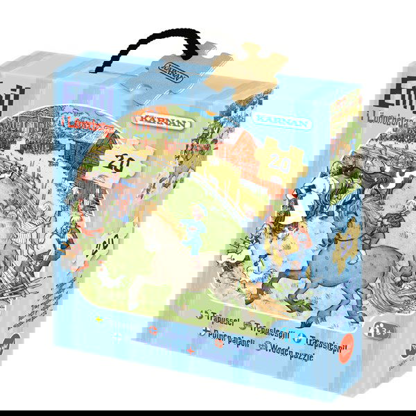 Kärnan Träpussel 20 Bitar Emil i Lönneberga