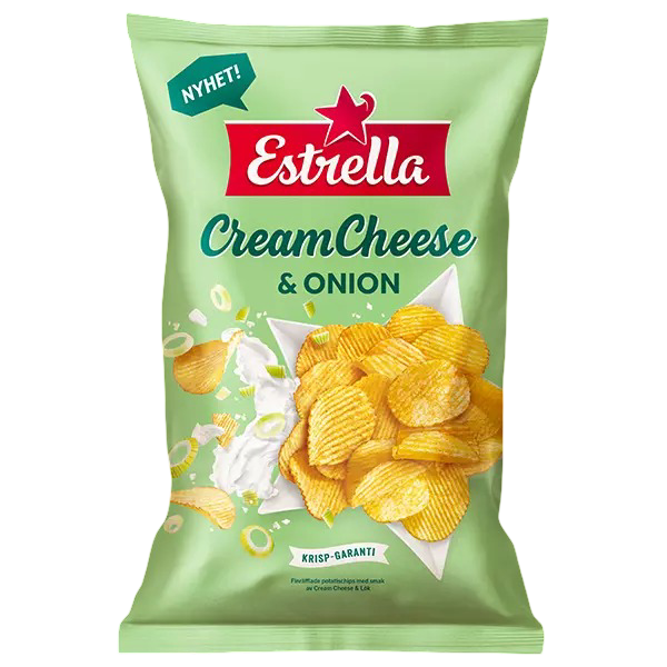 Estrella Cream Cheese & Onion 175 g