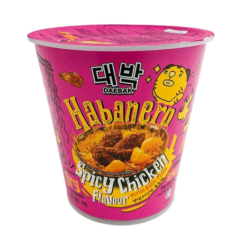 Daebak Habanero Spicy Chicken Nudlar 79 g