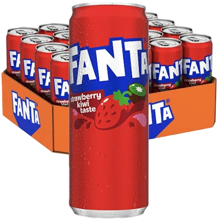 Fanta Strawberry & Kiwi 20 x 330 ml