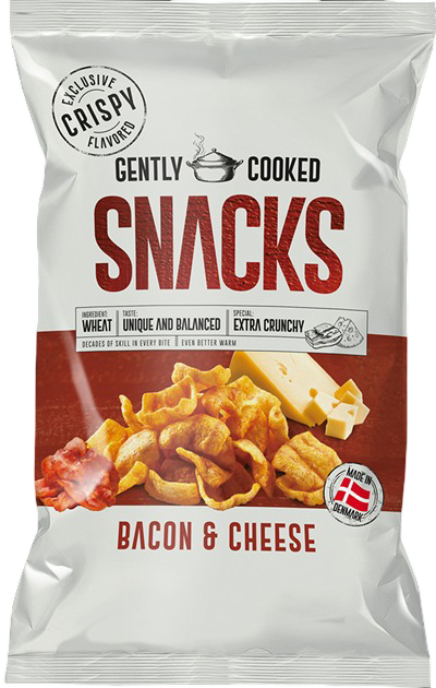Gently Cooked Snacks Bacon & Cheese 60 g