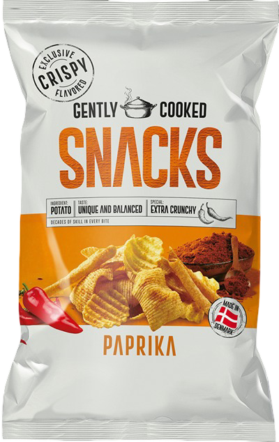 Gently Cooked Snacks Paprika 80 g