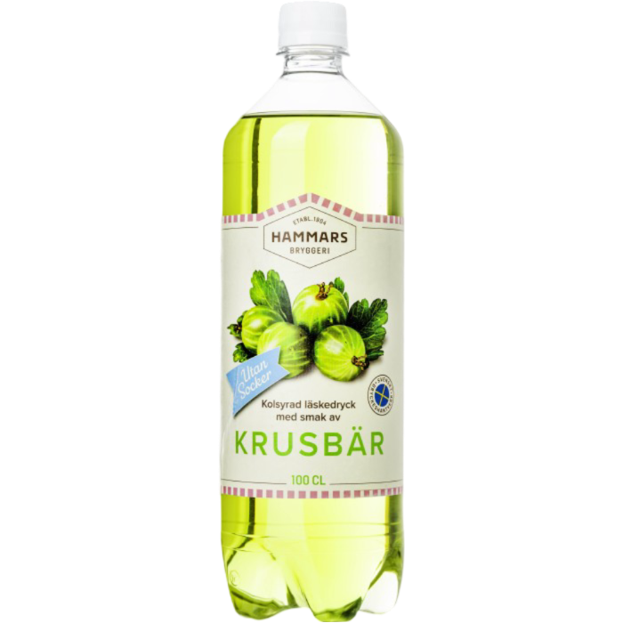 Hammars Bryggeri Krusbär Sockerfri 1 L
