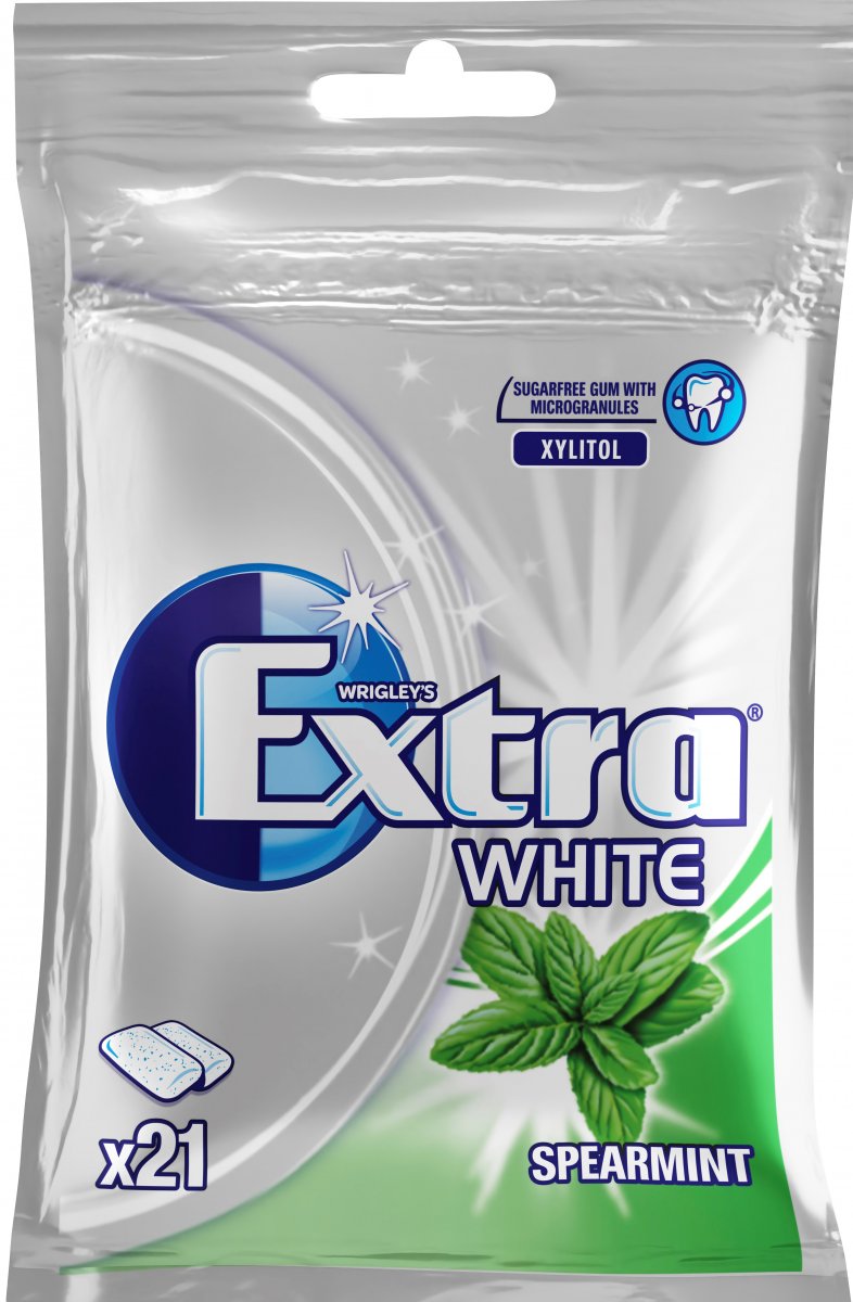 Extra White Spearmint Tuggummi 29g