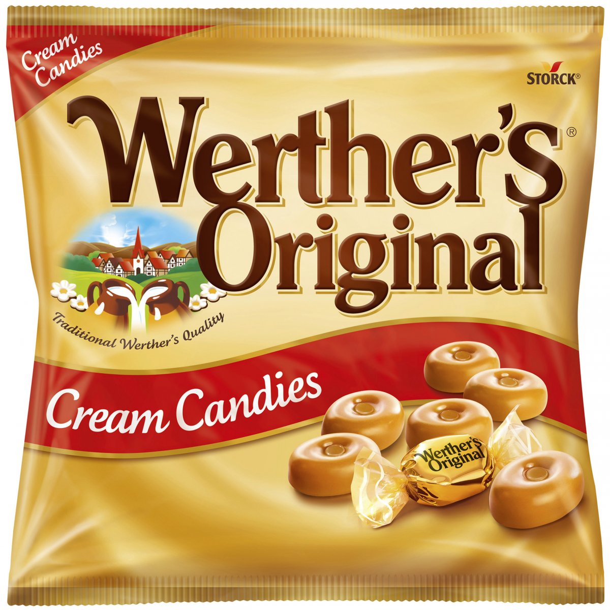 Werther's Original Cream Candies 135 g