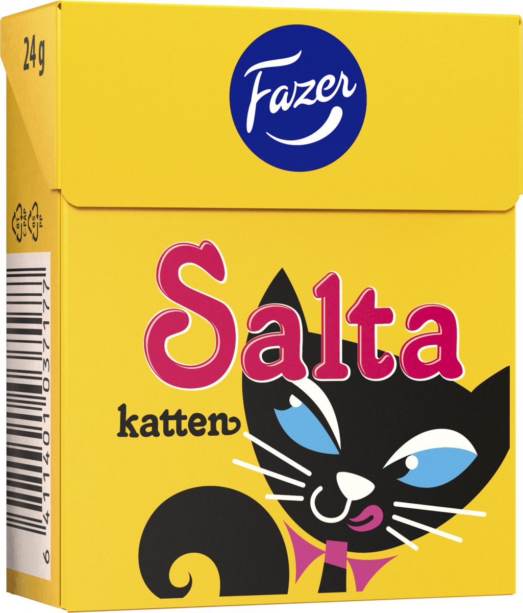 Fazer Salta Katten 24 g