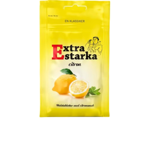 Extra Starka Citron Halstabletter 80 g