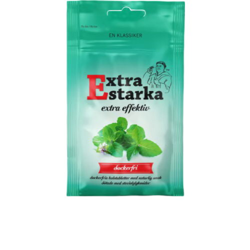 Extra Starka Extra Effektiv Sockerfri Halstabletter 60 g