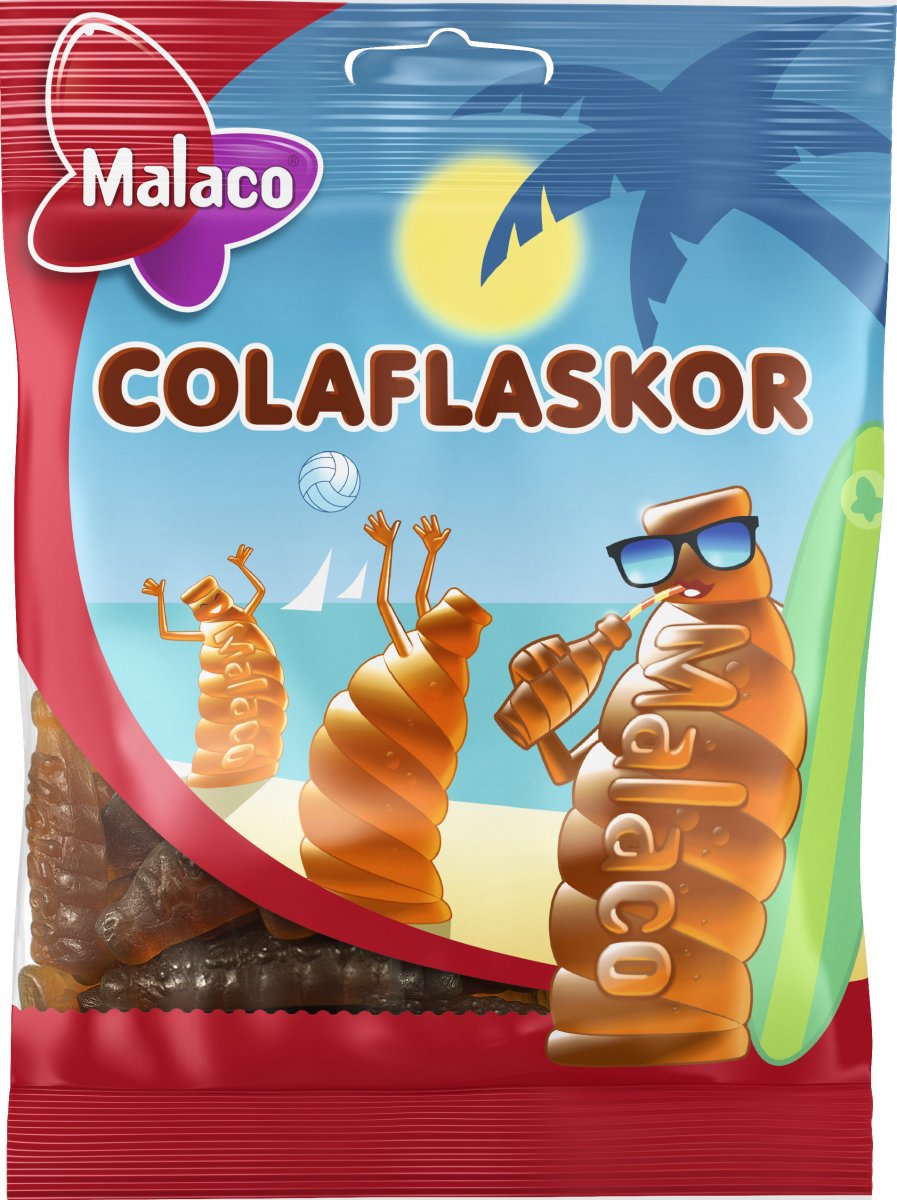 Malaco Colaflaskor 80 g