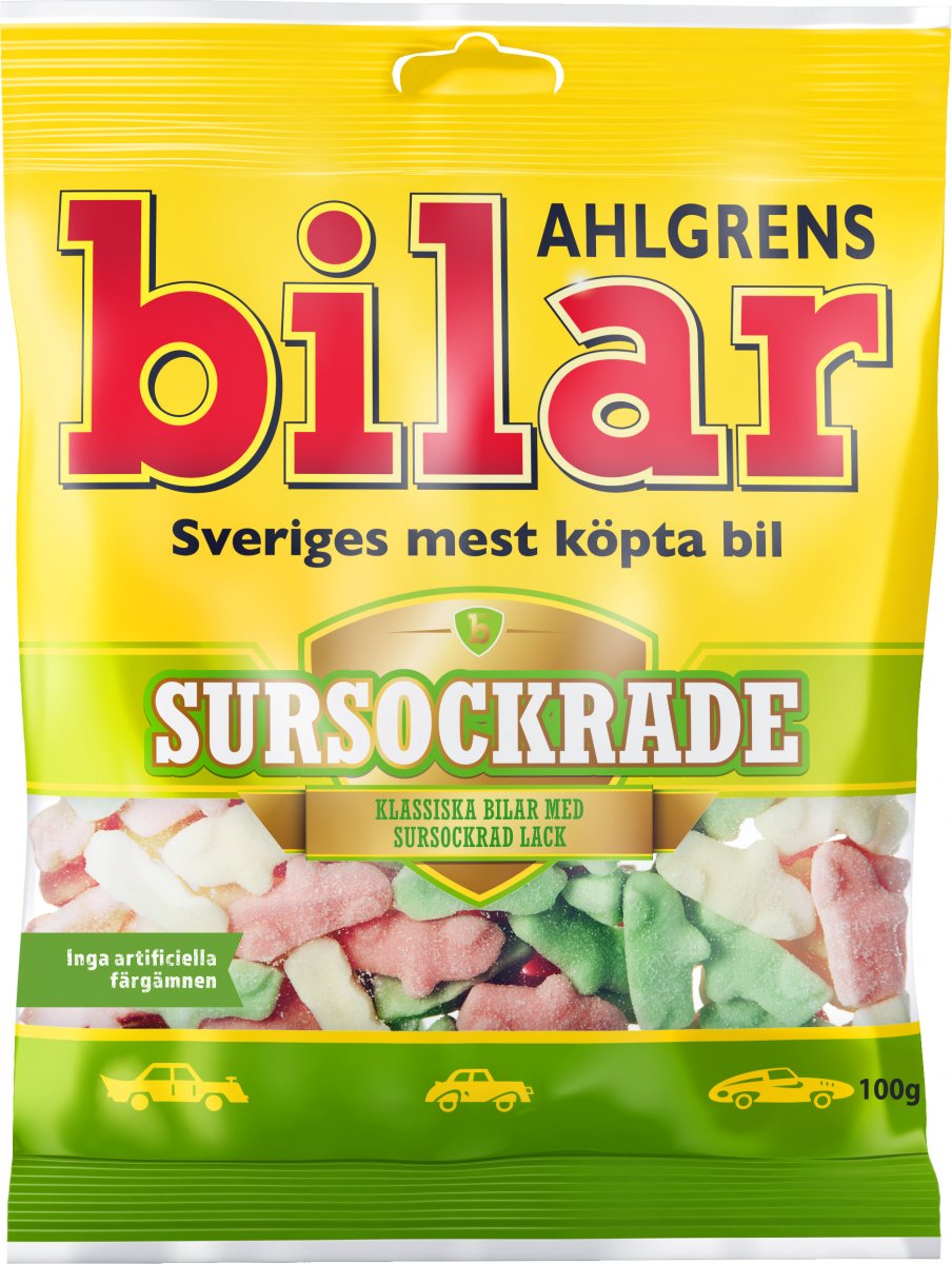 Ahlgrens Bilar Sursockrade 100 g