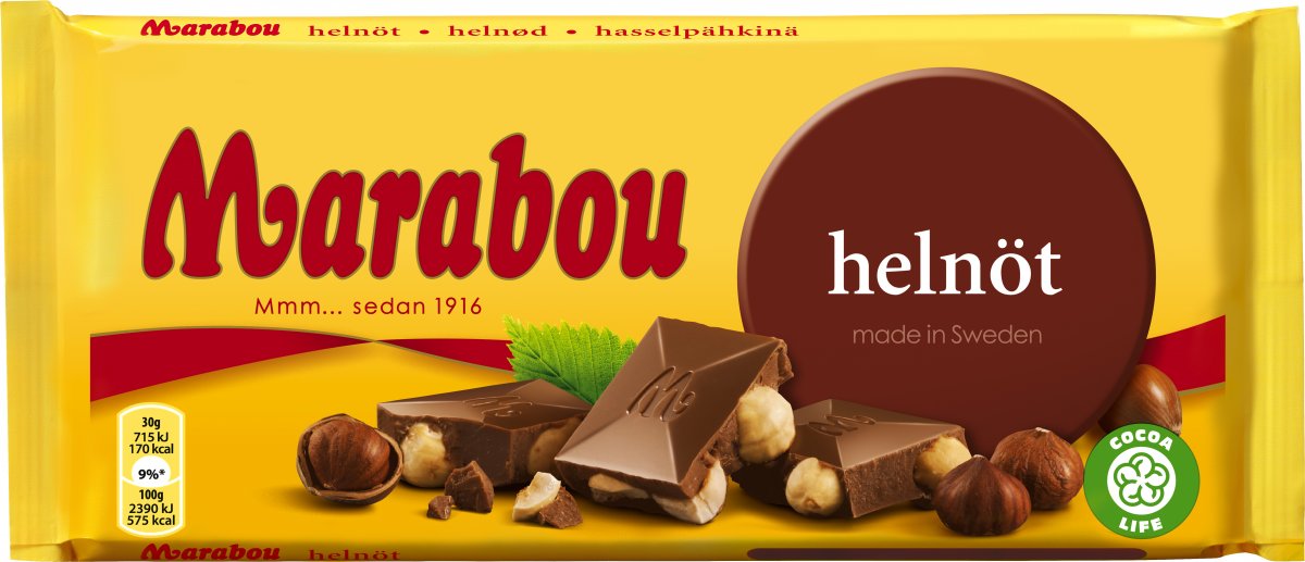 Marabou Helnöt 200 g