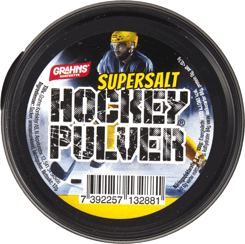 Grahns Hockeypulver Supersalt 12 g