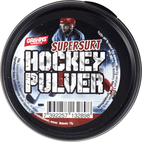 Grahns Hockeypulver Super Surt 12 g