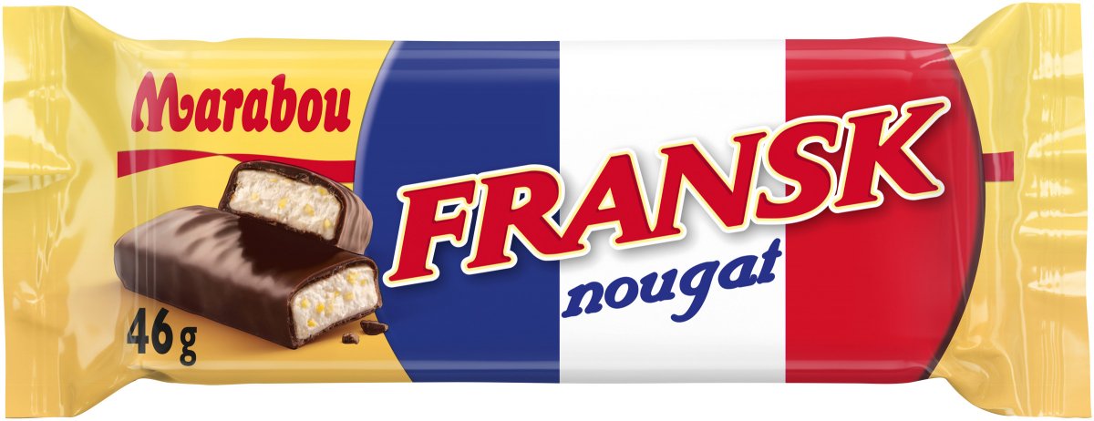 Marabou Fransk Nougat Dubbel