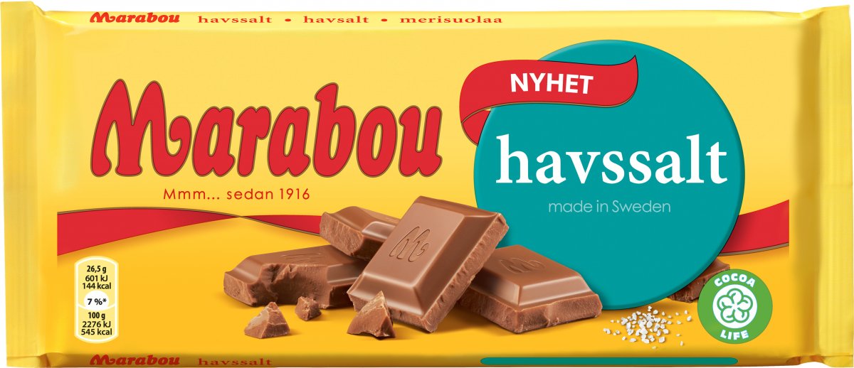 Marabou Havssalt 185 g