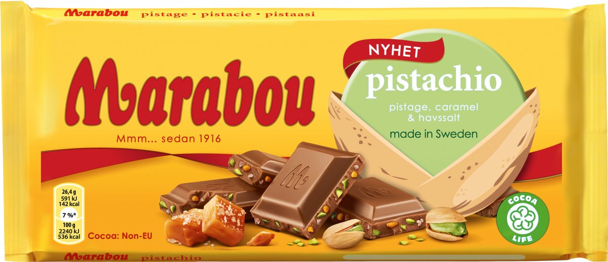 Marabou Pistachio 185 g