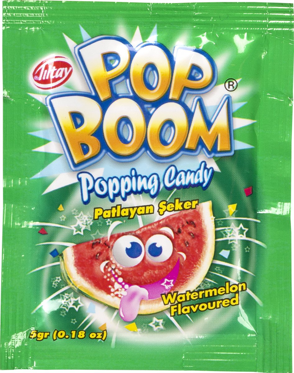 POP BOOM Popping Candy Watermelon 5 g