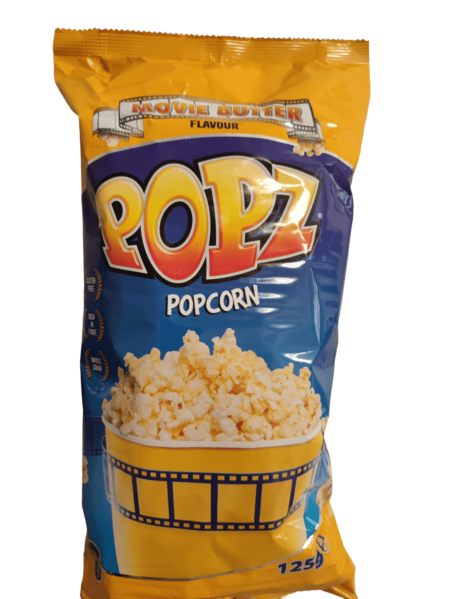 Popz Movie Butter Popcorn 125 g