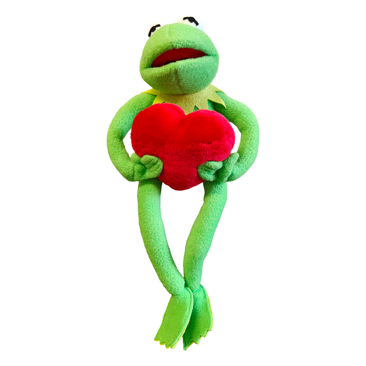 Sesame Street Kermit Hjärta Mjukis 40 cm