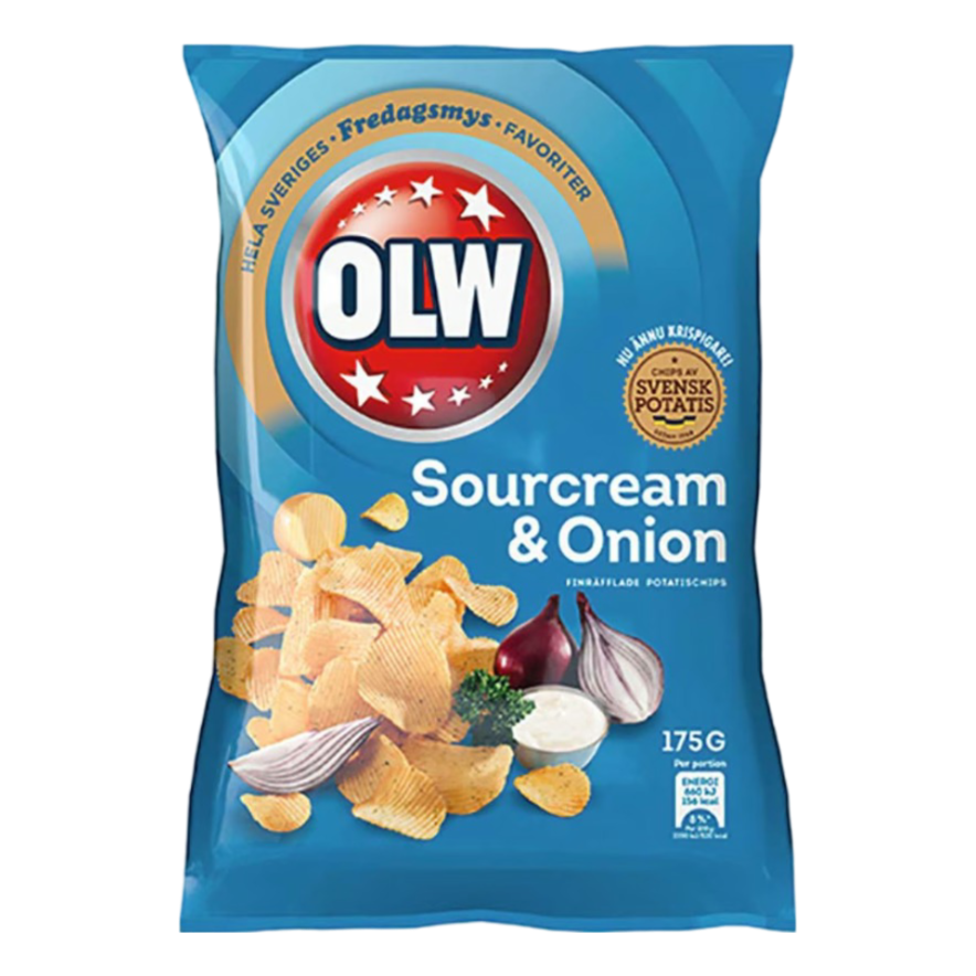 OLW Sour Cream & Onion 175 g