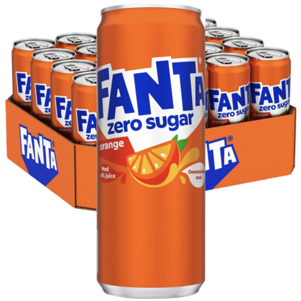 Fanta Zero Orange 20 x 330 ml