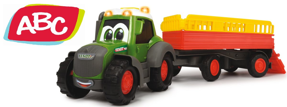 ABC Fendt Traktor med Djurtransport