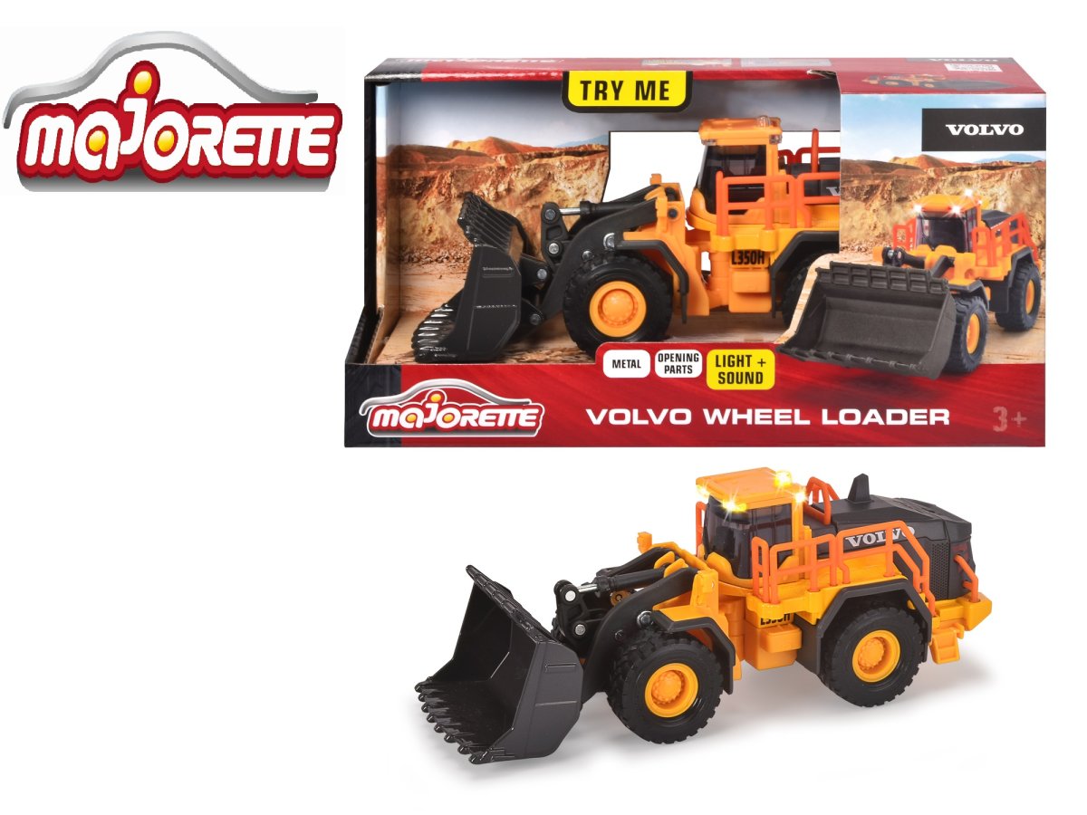 Majorette Grand Series - Volvo L350H Hjullastare