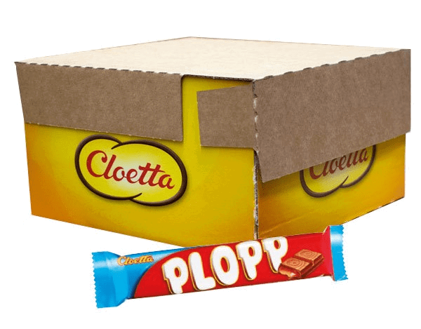 Cloetta Plopp Dubbel 50 g 35-Pack