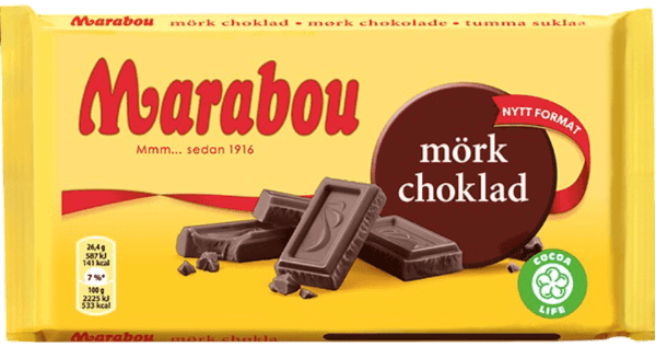 Marabou Mörk Choklad 180 g