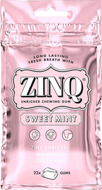 ZINQ Sweet Mint Tuggummipåse 31.5 g