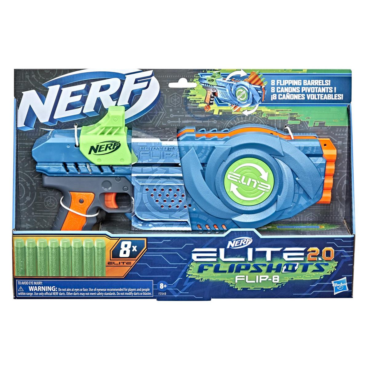 NERF N-Strike Elite 2.0 Flipshots Flip 8